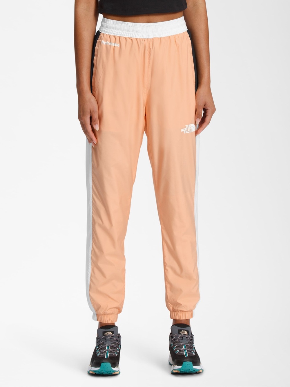 The North Face S Peach Track Pants 2000 Jogger Hydrenaline Windwall Wind breaker